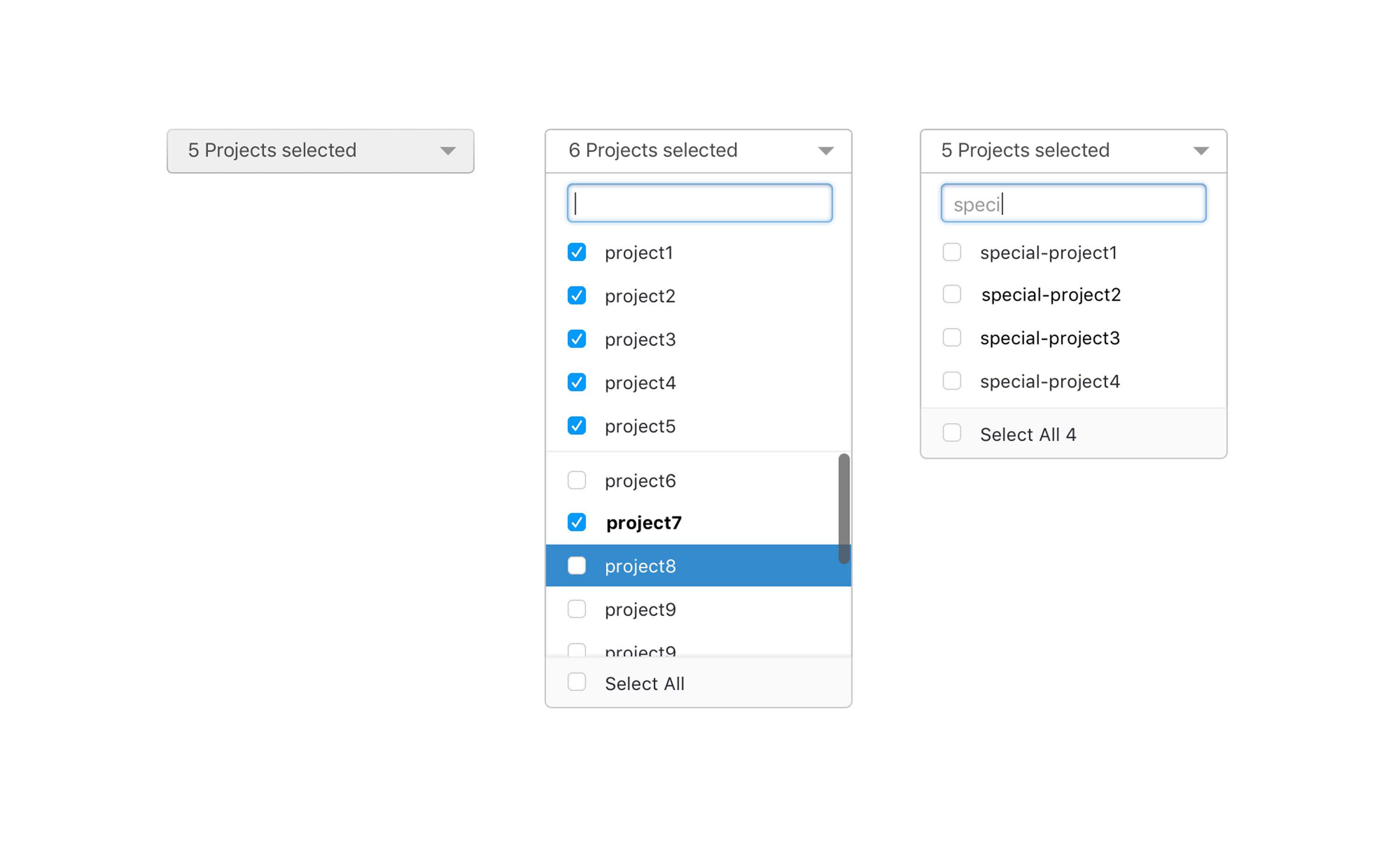 Combobox Component UI Variant